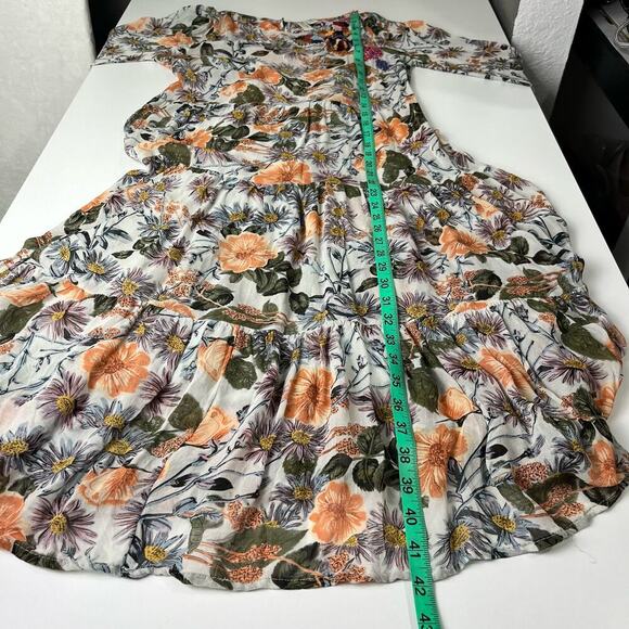 Anthropologie Floral Midi Dress - Multicolor - Picture 7 of 15